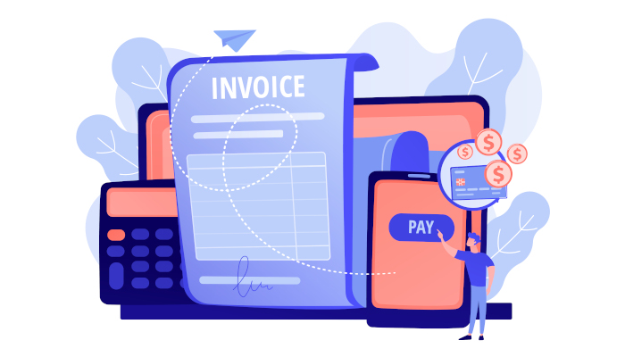 Elements of an invoice for payment